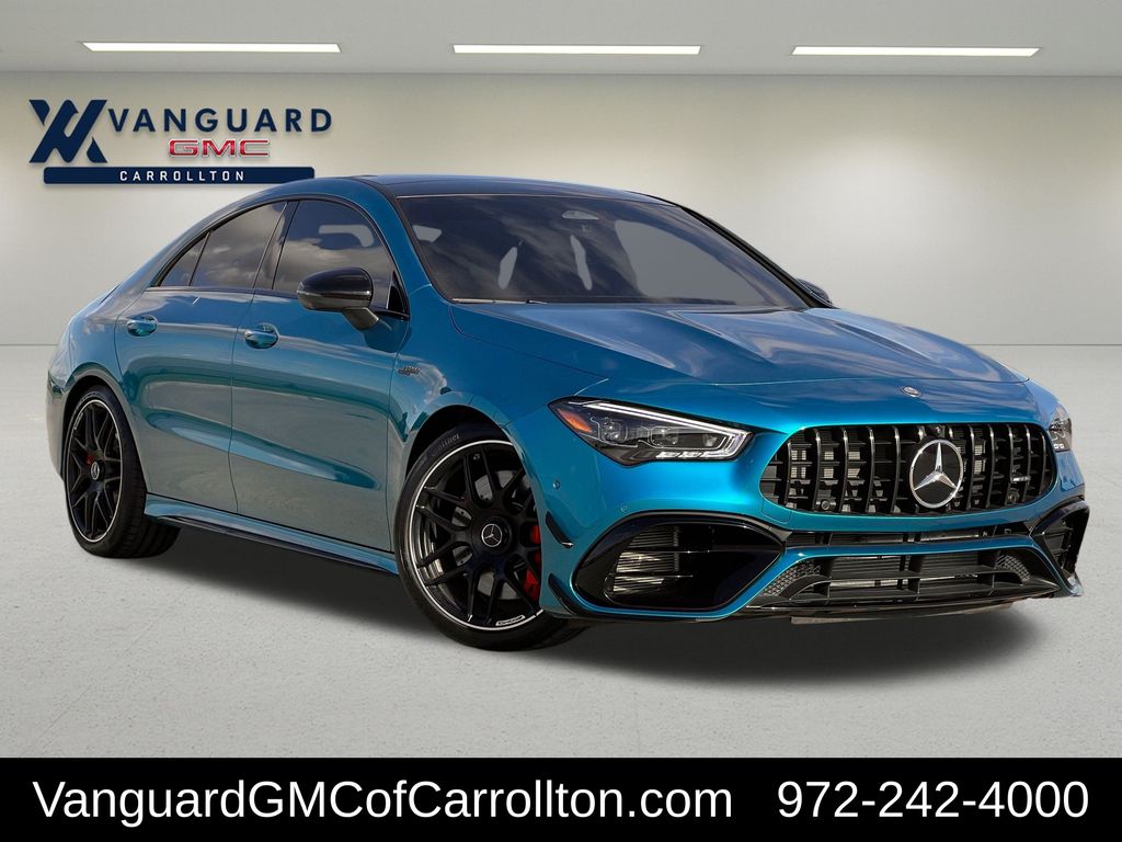 MANUFAKTUR Hyper Blue Metallic 2026 Mercedes-Benz CLA Coupe All-Wheel Drive 8-Speed Automatic
