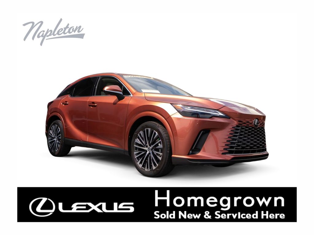 Red (Copper Crest) 2024 Lexus RX SUV / Crossover All-Wheel Drive 8-Speed Automatic