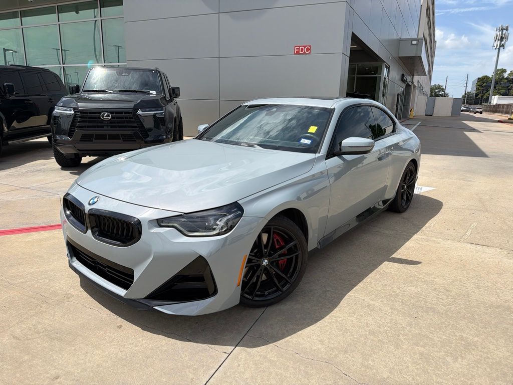 Gray Metallic 2024 BMW 2 Series Coupe Rear-Wheel Drive 8-Speed Automatic