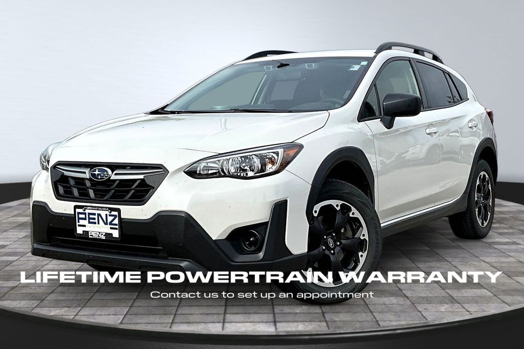 Crystal White Pearl 2023 Subaru Crosstrek SUV / Crossover All-Wheel Drive Continuously Variable Transmission