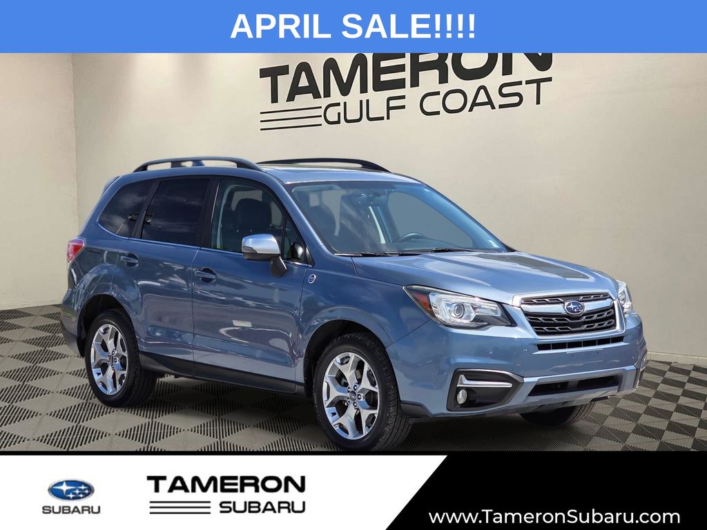 Blue Metallic 2018 Subaru Forester 2.5i Touring SUV / Crossover All-Wheel Drive Continuously Variable Transmission