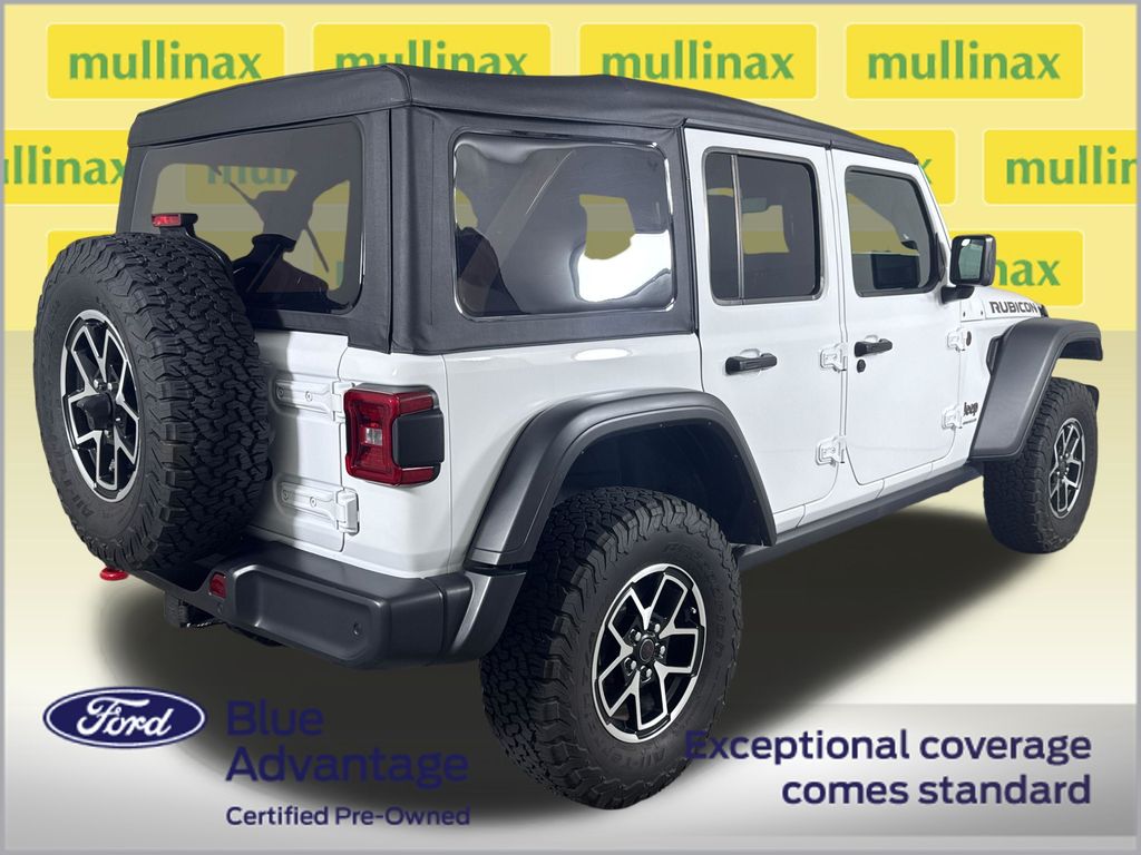 Certified Used 2025 White Jeep Rubicon image 4
