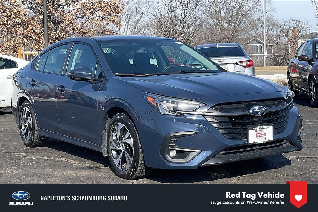 Cosmic Blue Pearl 2025 Subaru Legacy Premium AWD Sedan All-Wheel Drive Continuously Variable Transmission