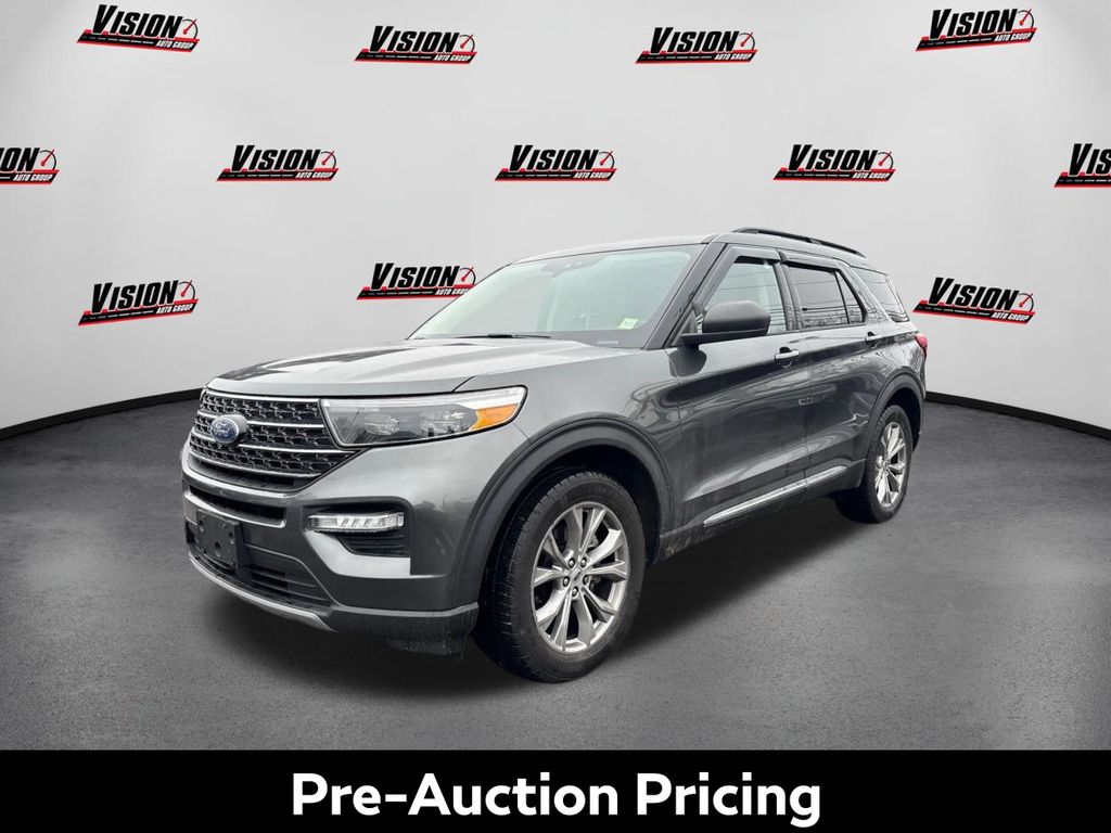 Gray (Magnetic) 2020 Ford Explorer XLT AWD SUV / Crossover All-Wheel Drive Automatic