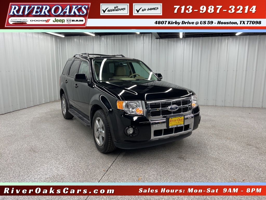 Black 2010 Ford Escape Limited FWD SUV / Crossover Front-Wheel Drive 6-Speed Automatic