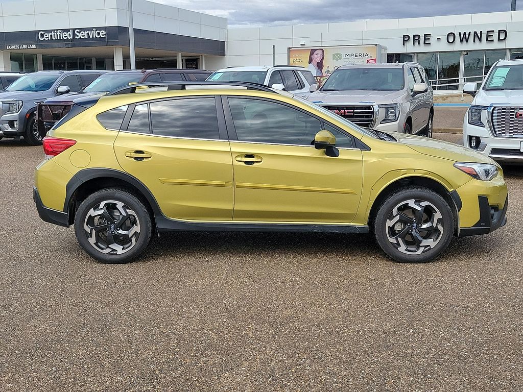 2022 Subaru Crosstrek Limited Yellow at Brown Honda