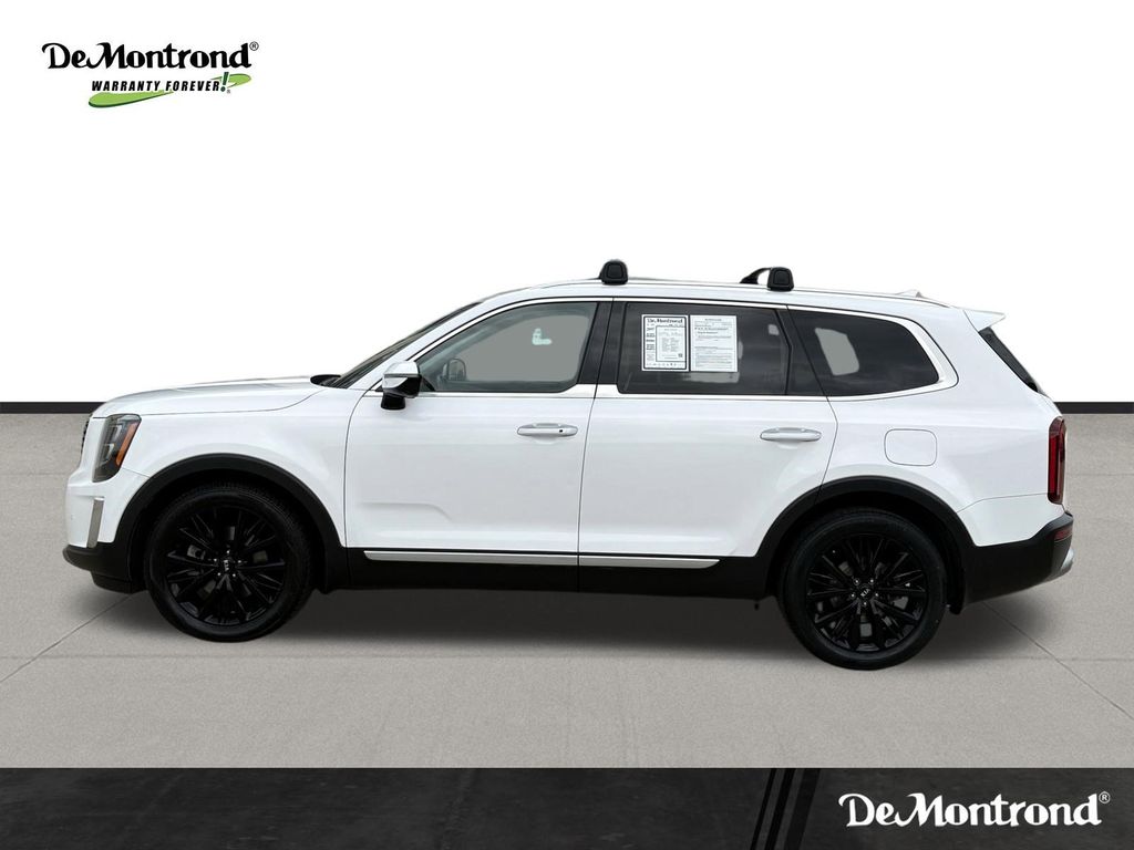 2021 Kia Telluride SX White at Shottenkirk Kia Fort Bend