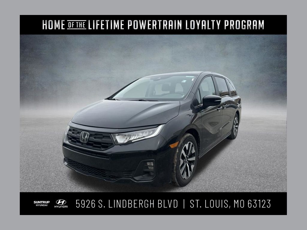 Crystal Black Pearl 2025 Honda Odyssey EX-L FWD Minivan Front-Wheel Drive Automatic