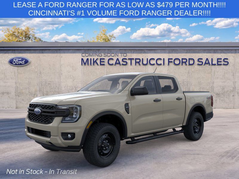 Desert Sand 2026 Ford Ranger Pickup Truck Four-Wheel Drive Automatic