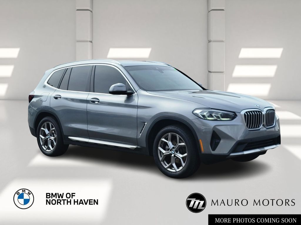 Gray Metallic 2024 BMW X3 SUV / Crossover All-Wheel Drive 8-Speed Automatic