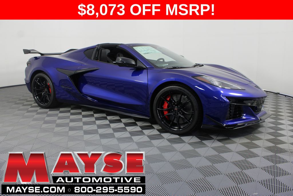 Admiral Blue Metallic 2027 Chevrolet Corvette Coupe Rear-Wheel Drive 8-Speed Dual Clutch