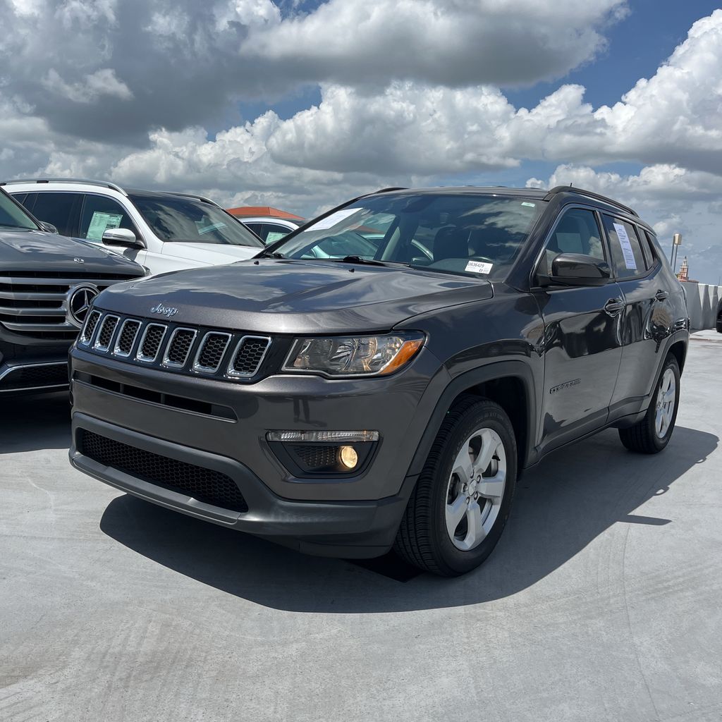 Crystal Metallic 2019 Jeep Compass SUV / Crossover Front-Wheel Drive 6-Speed Automatic