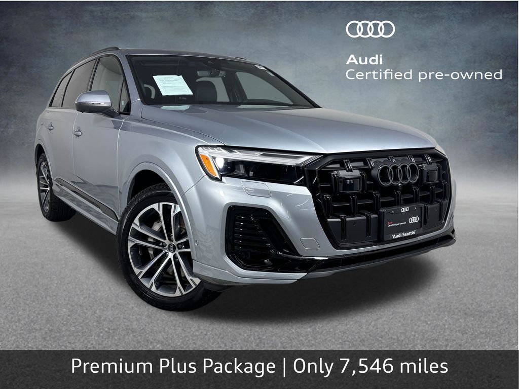Satellite Silver Metallic 2025 Audi Q7 SUV / Crossover All-Wheel Drive 8-Speed Automatic