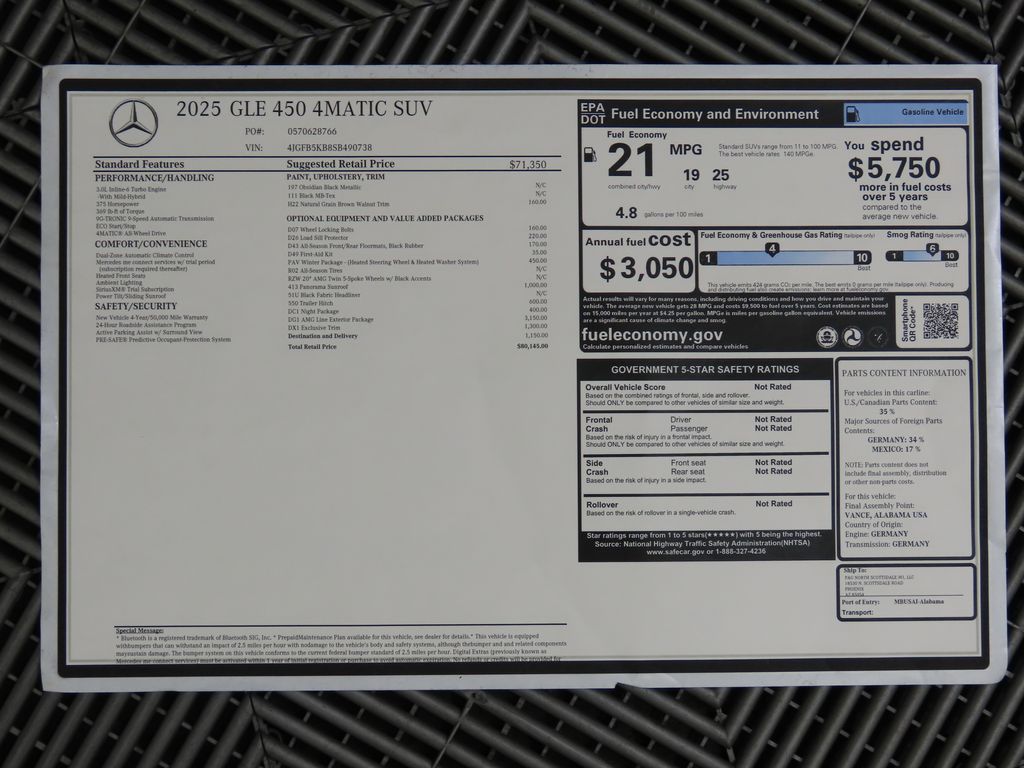 Thumbnail: 2025 Mercedes-Benz GLE - 9