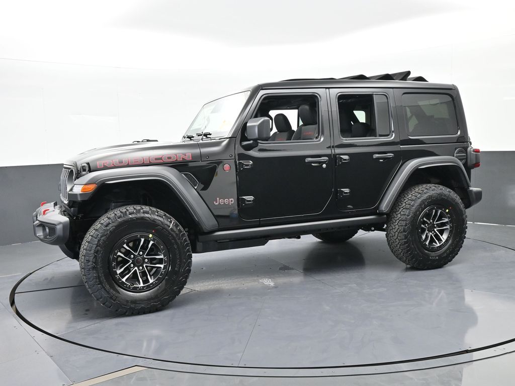 New 2026 Black Clearcoat Jeep Rubicon image 2