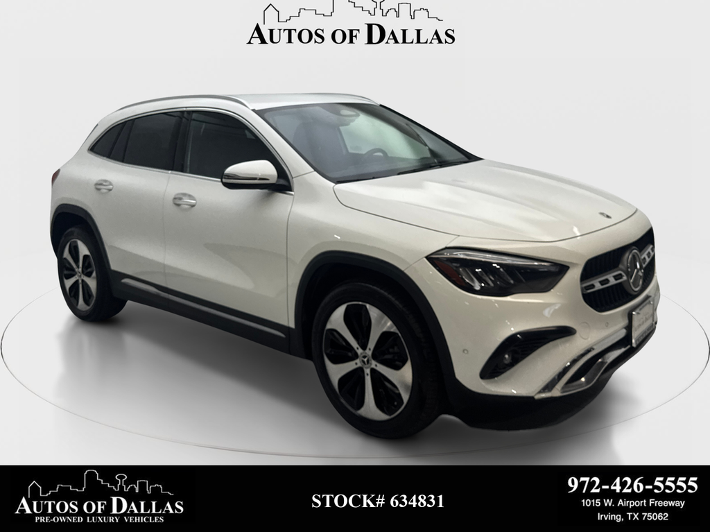 White 2025 Mercedes-Benz GLA SUV / Crossover Front-Wheel Drive 8-Speed Dual Clutch