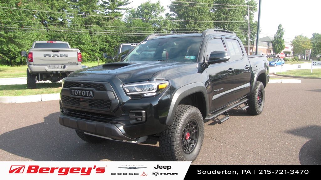 Attitude Black Metallic 2023 Toyota Tacoma Pickup Truck Four-Wheel Drive 6-Speed Automatic