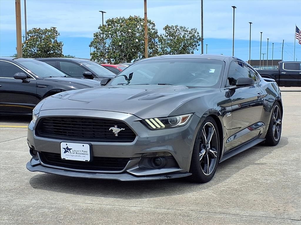Gray (Magnetic) 2016 Ford Mustang GT Premium Coupe RWD Coupe Rear-Wheel Drive 6-Speed Manual
