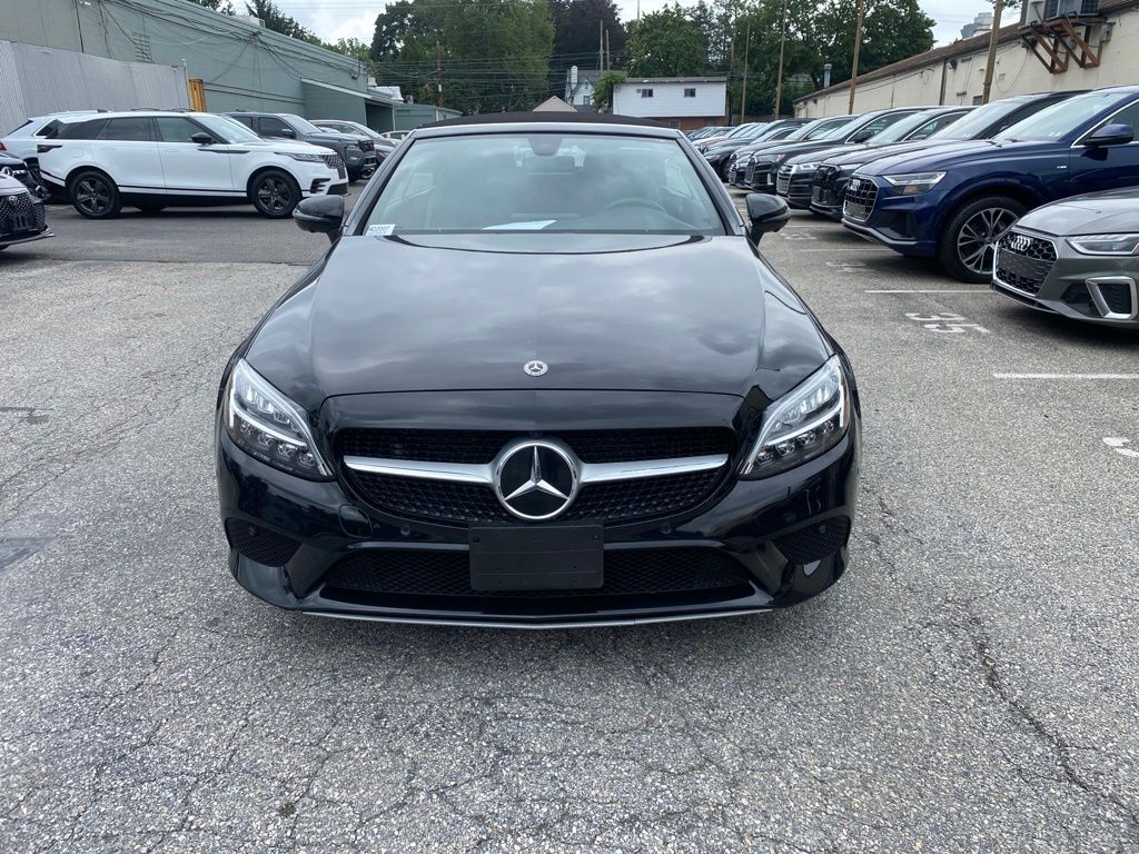 Black 2021 Mercedes-Benz C-Class Convertible All-Wheel Drive 9-Speed Automatic