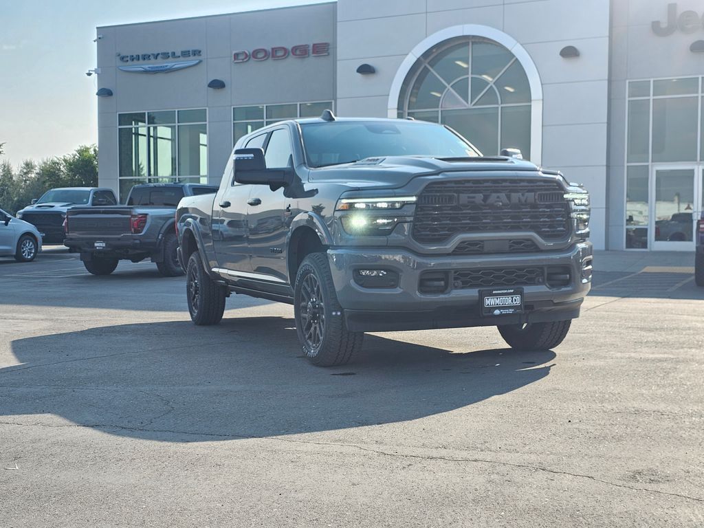 Ceramic Gray Clearcoat 2026 RAM 2500 Pickup Truck Four-Wheel Drive 8-Speed Automatic