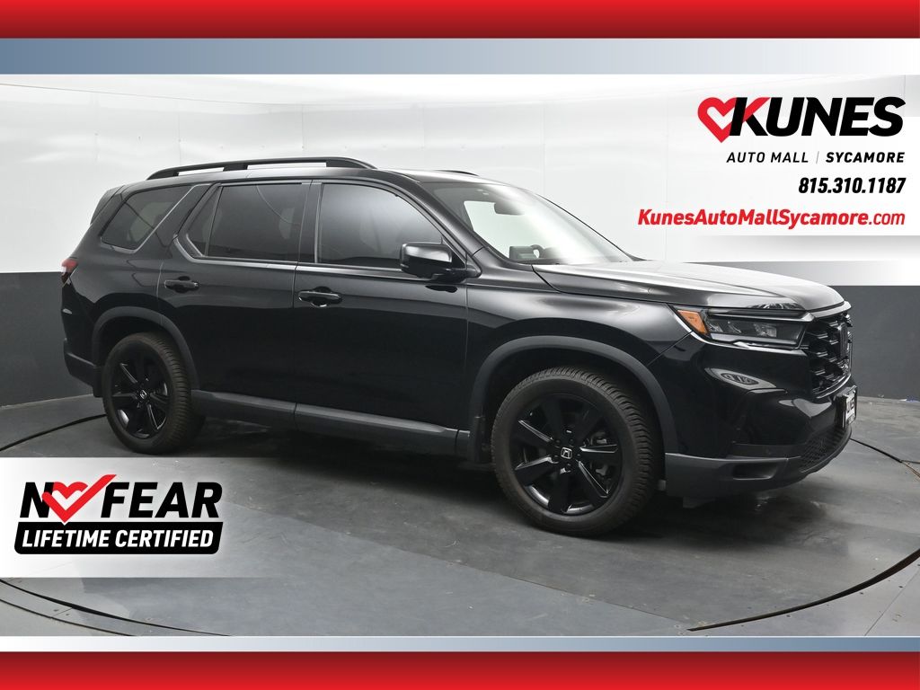 Crystal Black Pearl 2025 Honda Pilot SUV / Crossover All-Wheel Drive Automatic