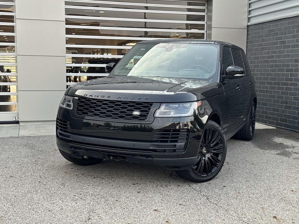 Santorini Black Metallic 2019 Land Rover Range Rover SUV / Crossover All-Wheel Drive 8-Speed Automatic