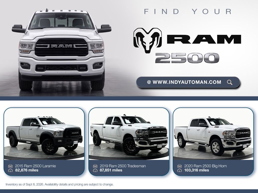 Diamond Black 2019 RAM 2500 Pickup Truck Four-Wheel Drive 8-Speed Automatic
