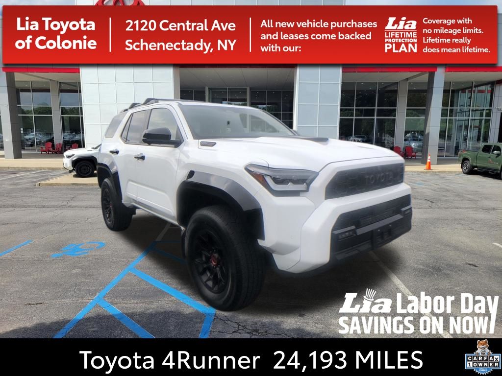 Ice Cap 2025 Toyota 4Runner SUV / Crossover Four-Wheel Drive 8-Speed Automatic