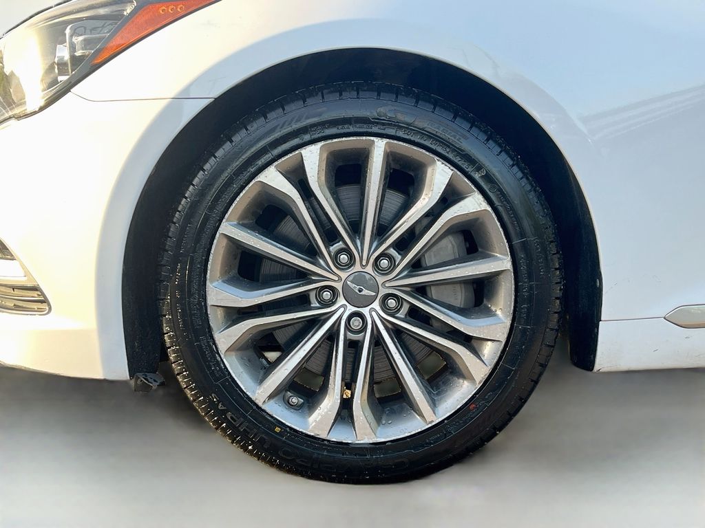 2015 Hyundai Genesis 3.8 White at Gullo Toyota