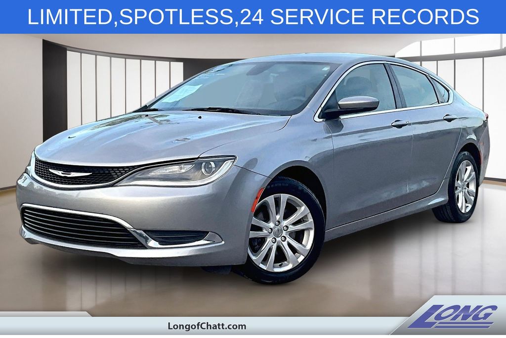 Billet Silver Metallic Clearcoat 2016 Chrysler 200 Limited Sedan FWD Sedan Front-Wheel Drive 9-Speed Automatic
