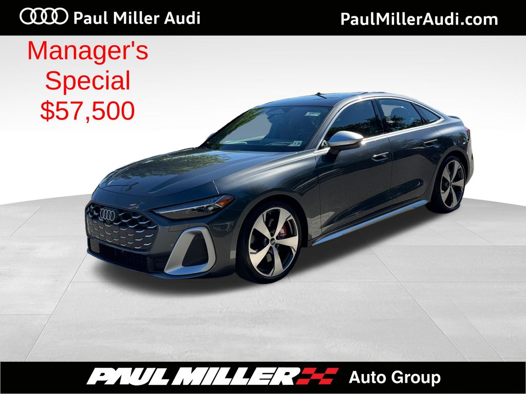 Daytona Gray Metallic 2025 Audi S5 Sedan All-Wheel Drive 7-Speed Automatic