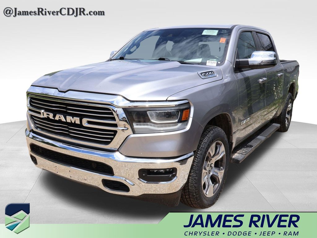 Billet Silver Metallic Clearcoat 2023 RAM 1500 Pickup Truck Four-Wheel Drive 8-Speed Automatic