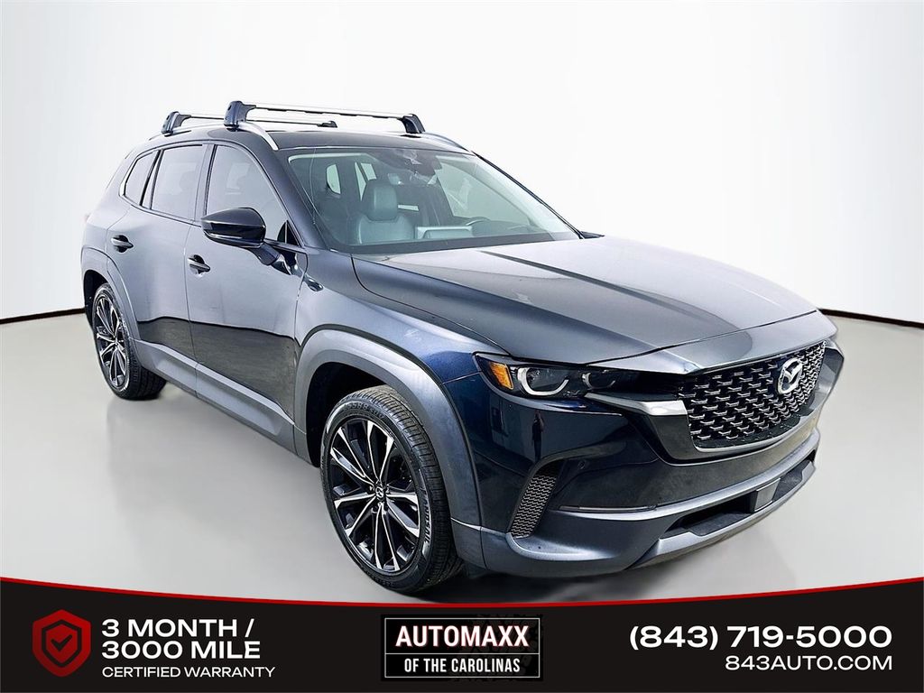 Jet Black Mica 2024 Mazda CX-50 2.5 S Premium Plus AWD SUV / Crossover All-Wheel Drive 6-Speed Automatic