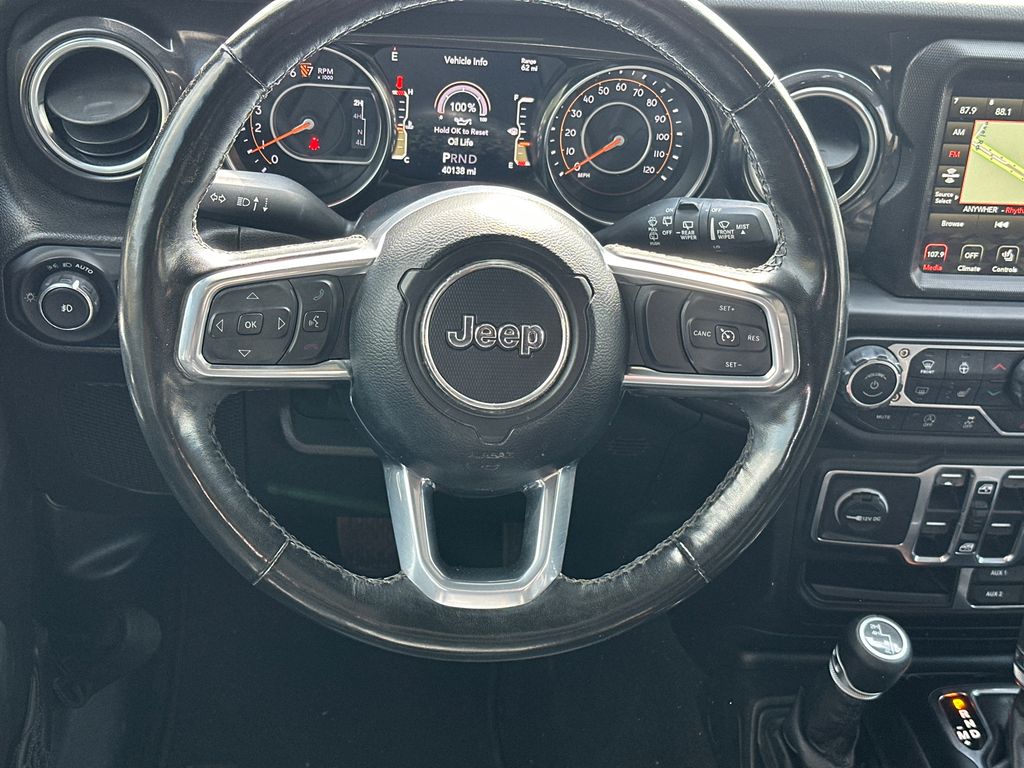 Used 2022 Gray Jeep Unlimited Sahara Altitude image 23