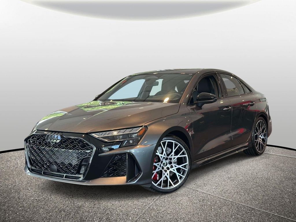 Daytona Gray Pearl Effect 2026 Audi RS 3 Sedan All-Wheel Drive 7-Speed Automatic