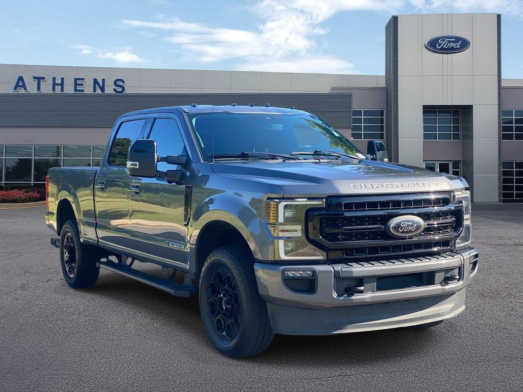 Carbonized Gray Metallic 2021 Ford F-350 Super Duty Pickup Truck Four-Wheel Drive Automatic