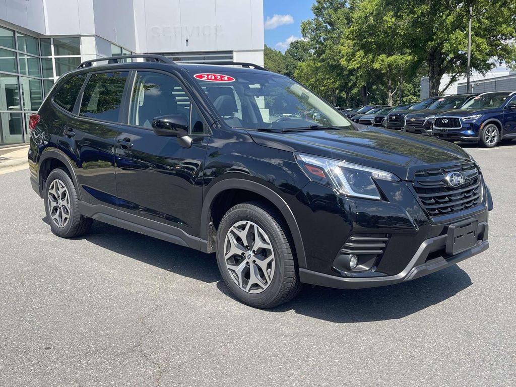 Black 2024 Subaru Forester SUV / Crossover All-Wheel Drive Continuously Variable Transmission