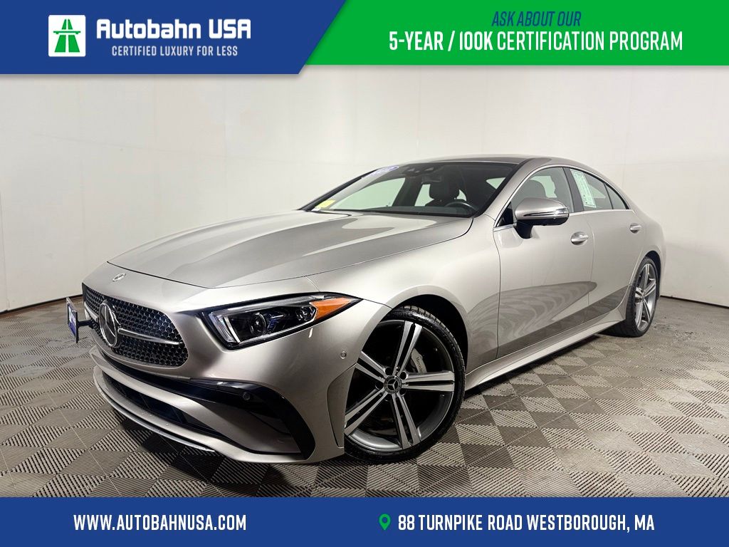 Silver 2022 Mercedes-Benz CLS Coupe All-Wheel Drive 9-Speed Automatic