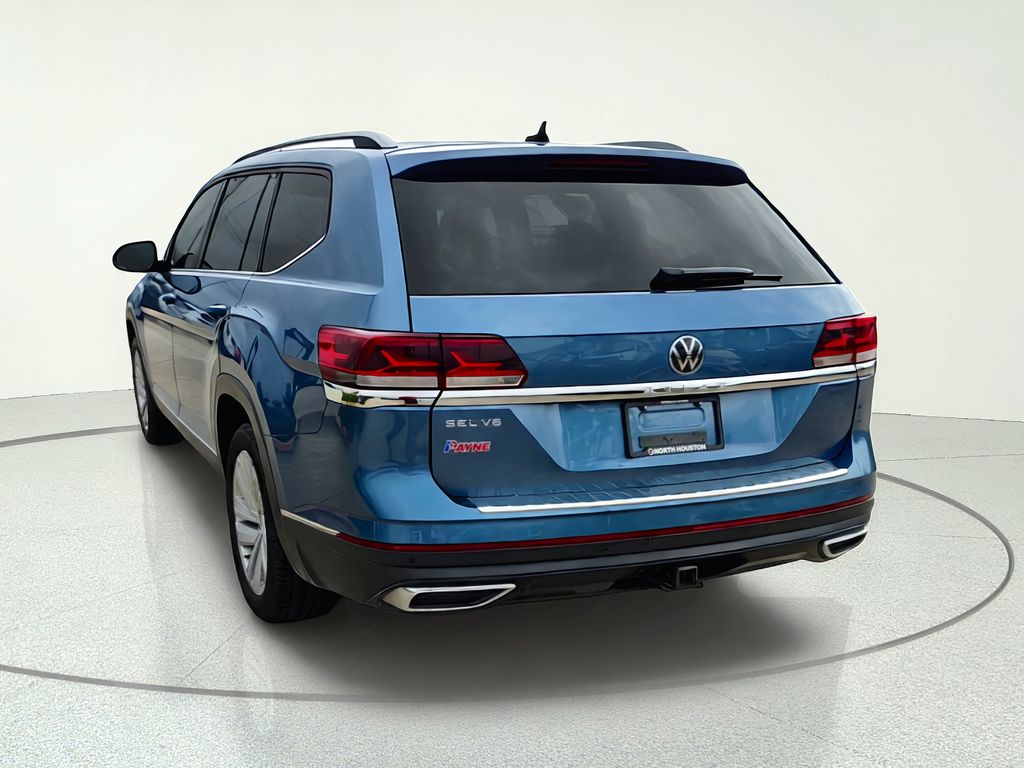 2021 Volkswagen Atlas SEL Blue at Wharton Ford