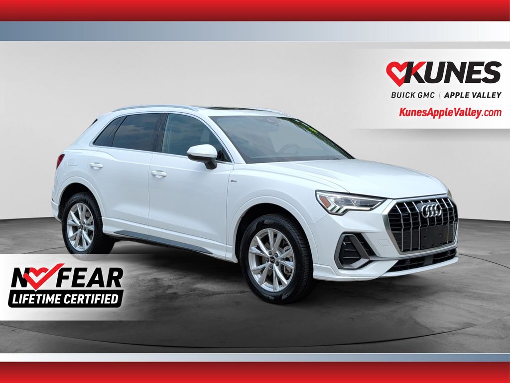 Glacier White Metallic 2025 Audi Q3 SUV / Crossover All-Wheel Drive 8-Speed Automatic
