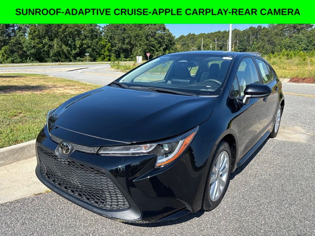 Midnight Black Metallic 2023 Toyota Corolla Sedan Front-Wheel Drive Continuously Variable Transmission