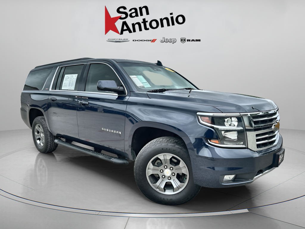 Blue Velvet Metallic 2019 Chevrolet Suburban 1500 LT 4WD SUV / Crossover Four-Wheel Drive 6-Speed Automatic Overdrive
