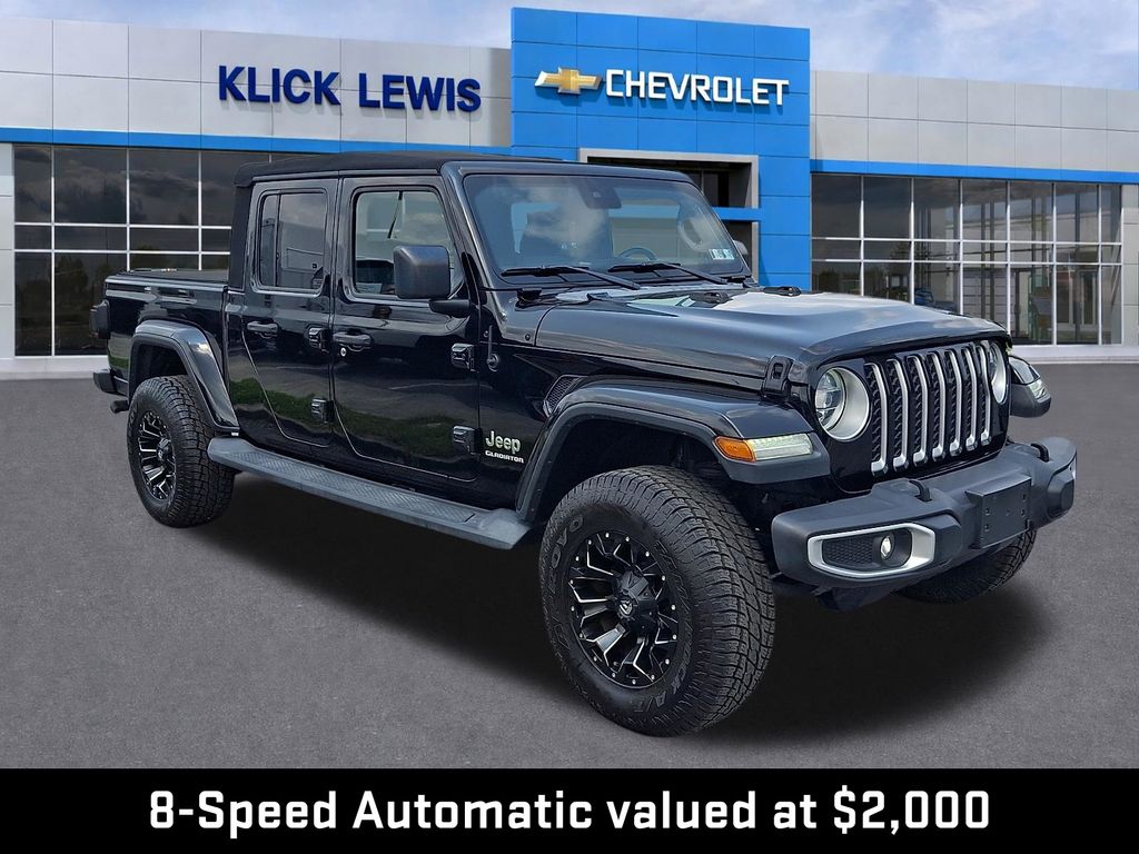 2020 Jeep Gladiator Overland Black at South Hills CDJR