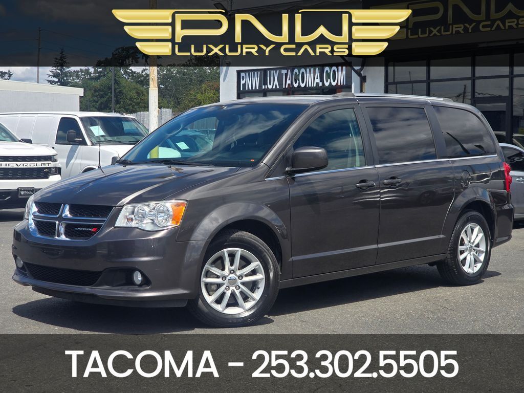 Gray (Granite Crystal Metallic Clearcoat) 2019 Dodge Grand Caravan Minivan Front-Wheel Drive 6-Speed Automatic