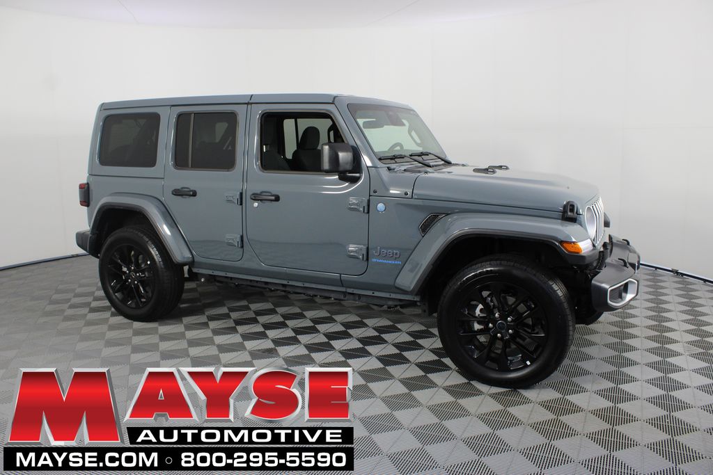 Anvil Clearcoat 2025 Jeep Wrangler 4xe SUV / Crossover Four-Wheel Drive 8-Speed Automatic