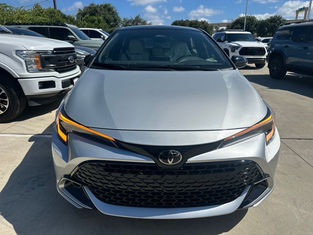Classic Silver Metallic 2026 Toyota Corolla Hatchback Hatchback Front-Wheel Drive Continuously Variable Transmission
