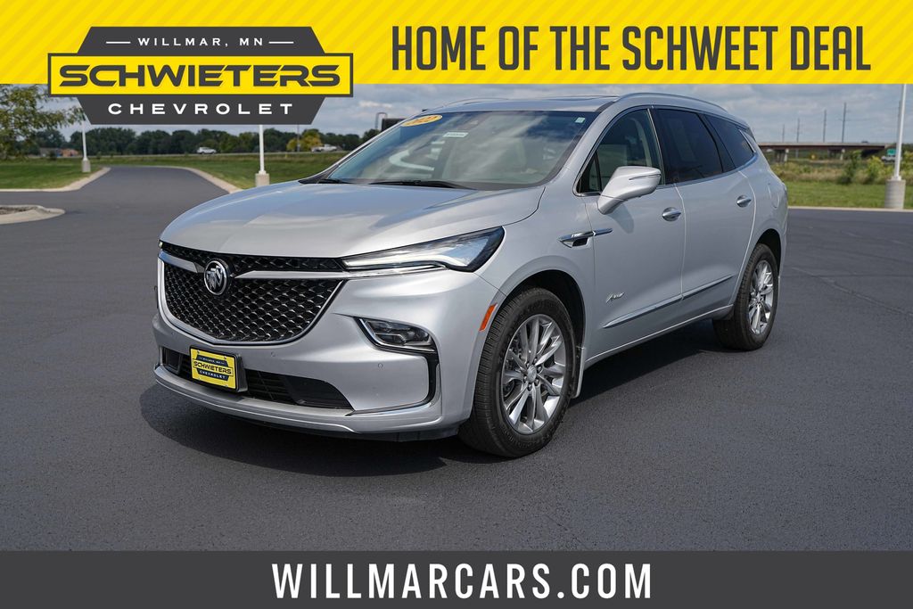Quicksilver Metallic 2022 Buick Enclave SUV / Crossover Four-Wheel Drive 9-Speed Automatic