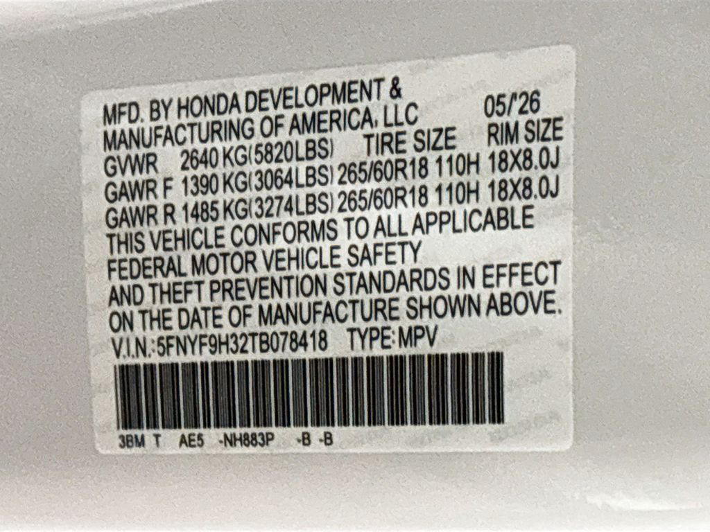 2026 Honda Passport RTL