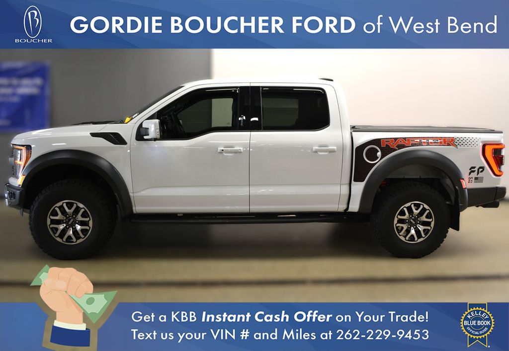 Certified Used 2022 Oxford White Ford Raptor image 2