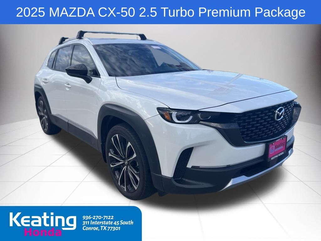 Pearl 2025 Mazda CX-50 SUV / Crossover All-Wheel Drive 6-Speed Automatic